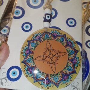Ojo Turco cristal nudo de bruja