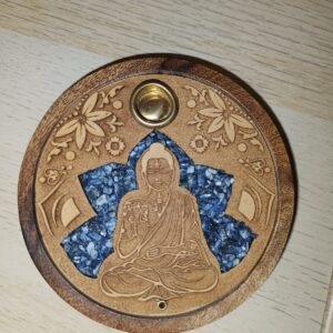 Porta incienso con Sodalita