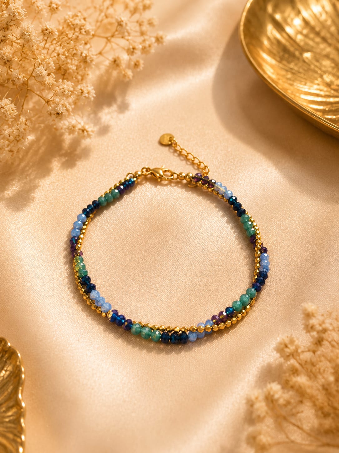 pulsera doble enrollada