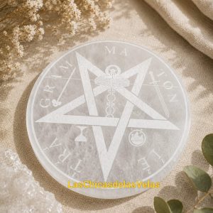 Selenita Placa grabada  Tetragramaton