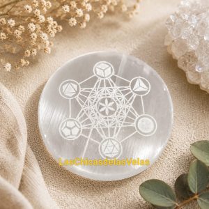 selenita placa metatron 8cm