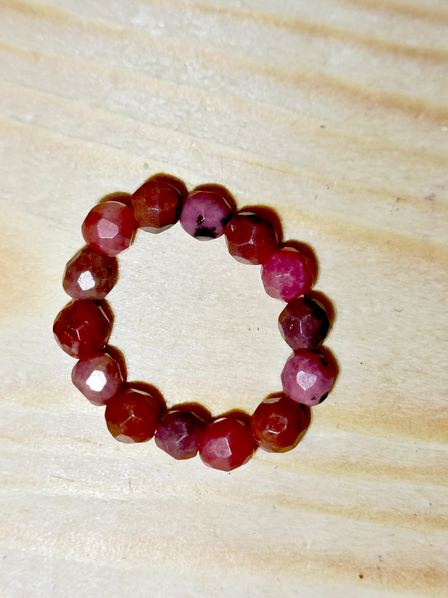 Anillo elástico rodonita