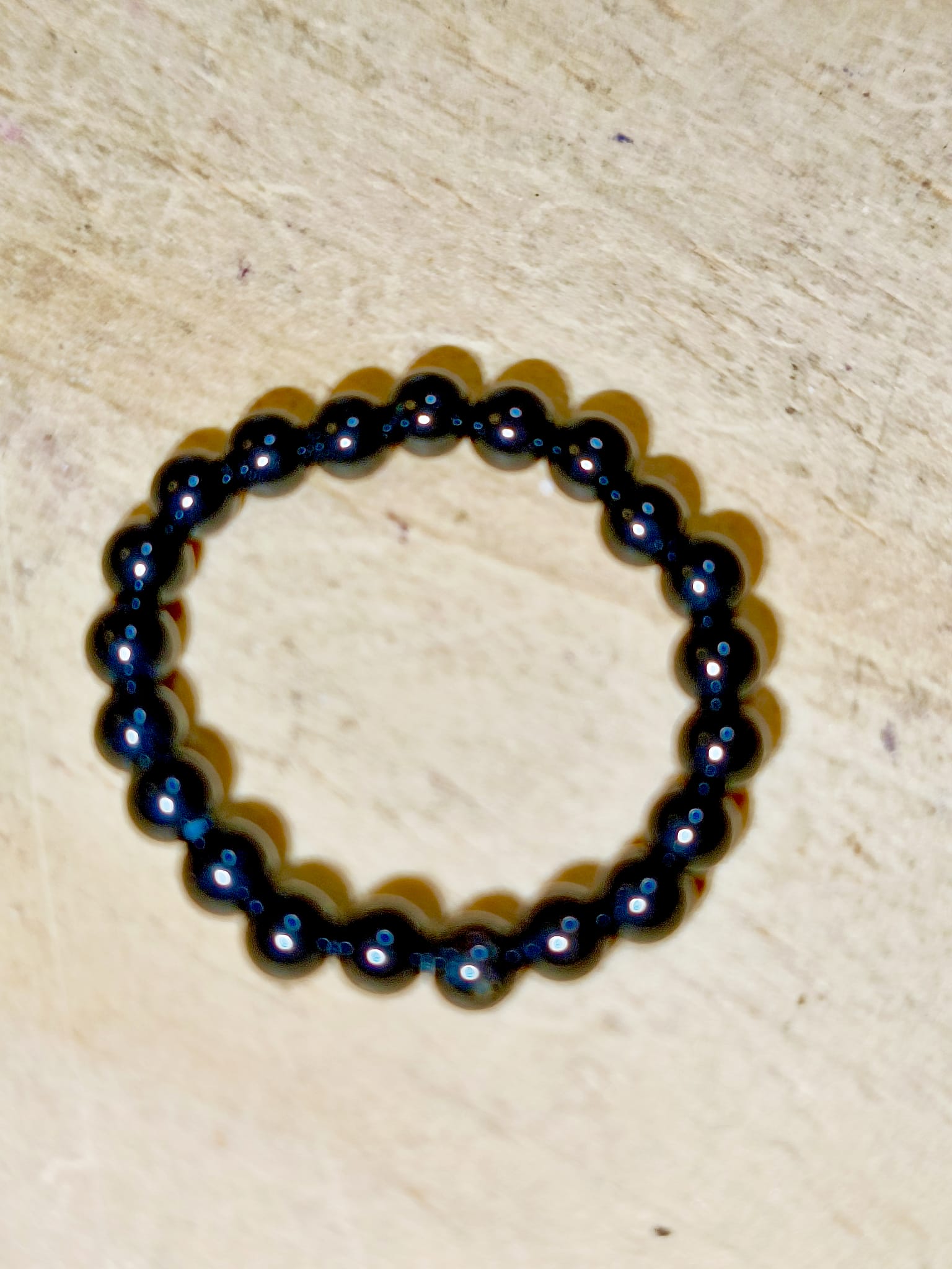 Anillo elástico turmalina