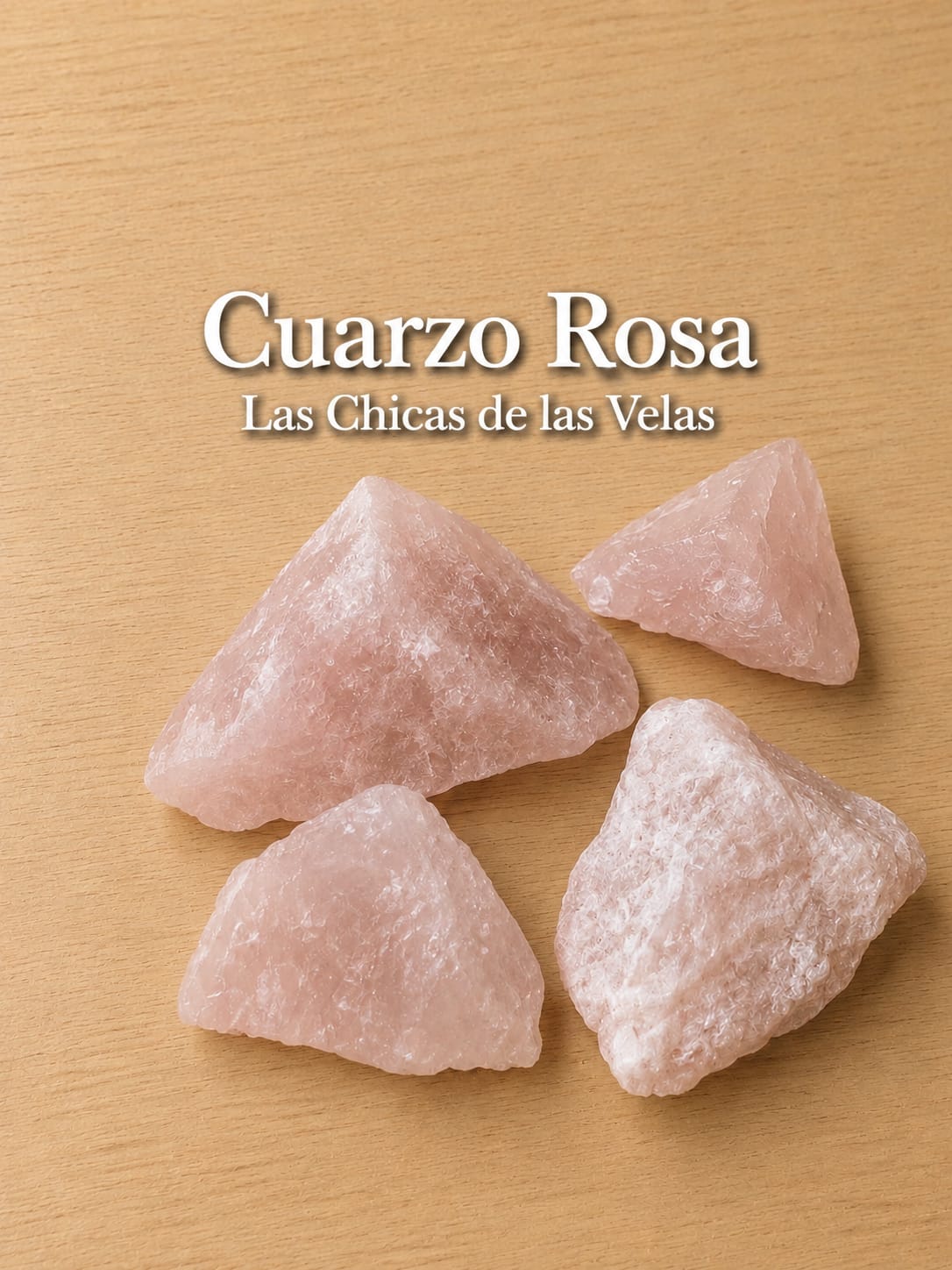 Cuarzo rosa en bruto