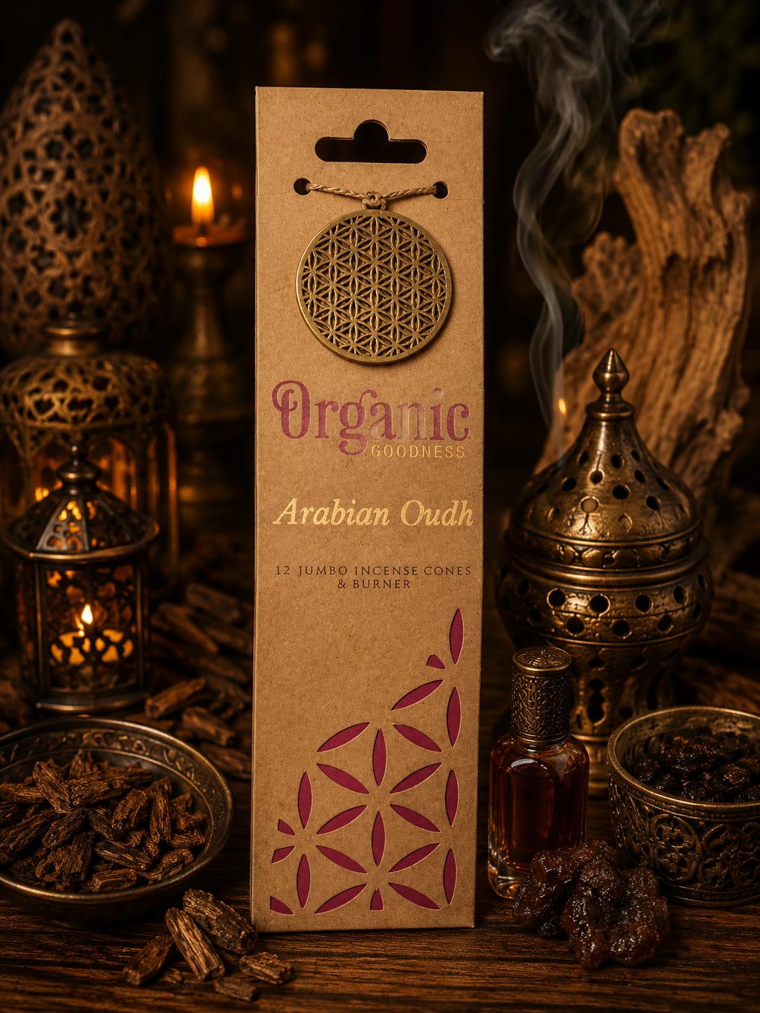Incienso rosa de Arabia orgánico