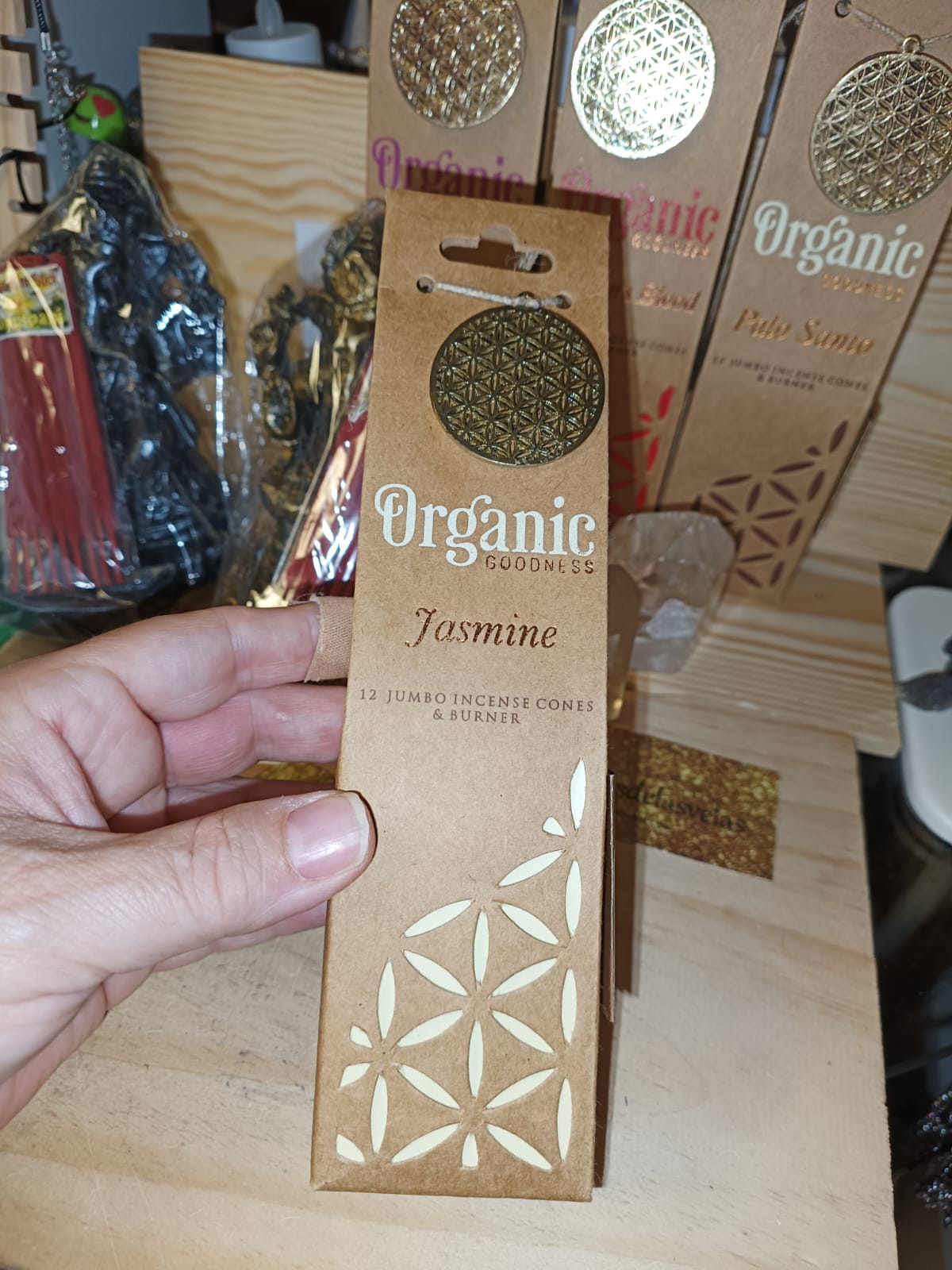 Incienso orgánico Jazmín