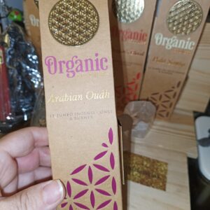 Incienso orgánico rosa de arabia