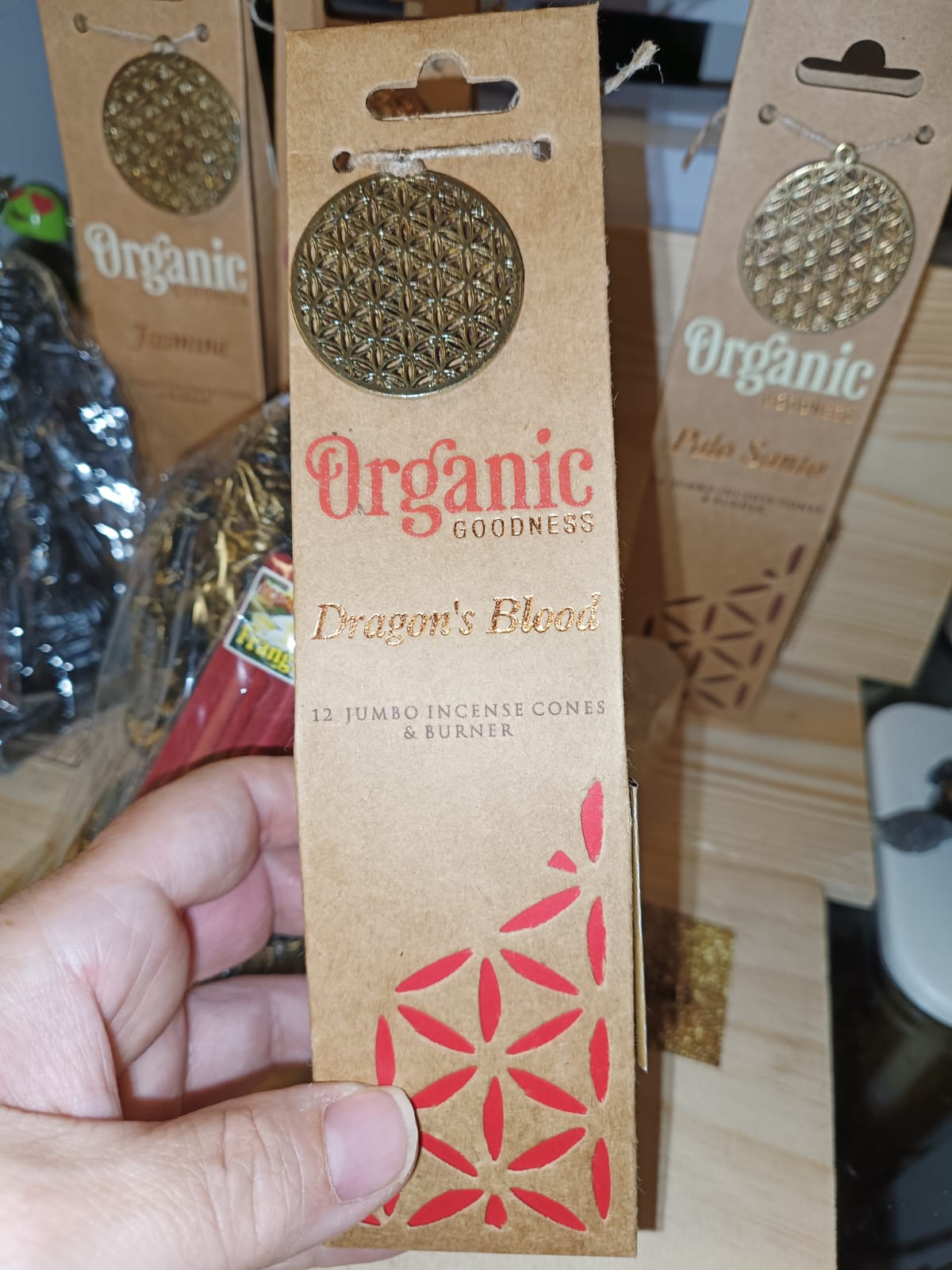 Incienso orgánico Sangre de Dragó