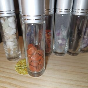 Frasco jaspe marrón roll-on