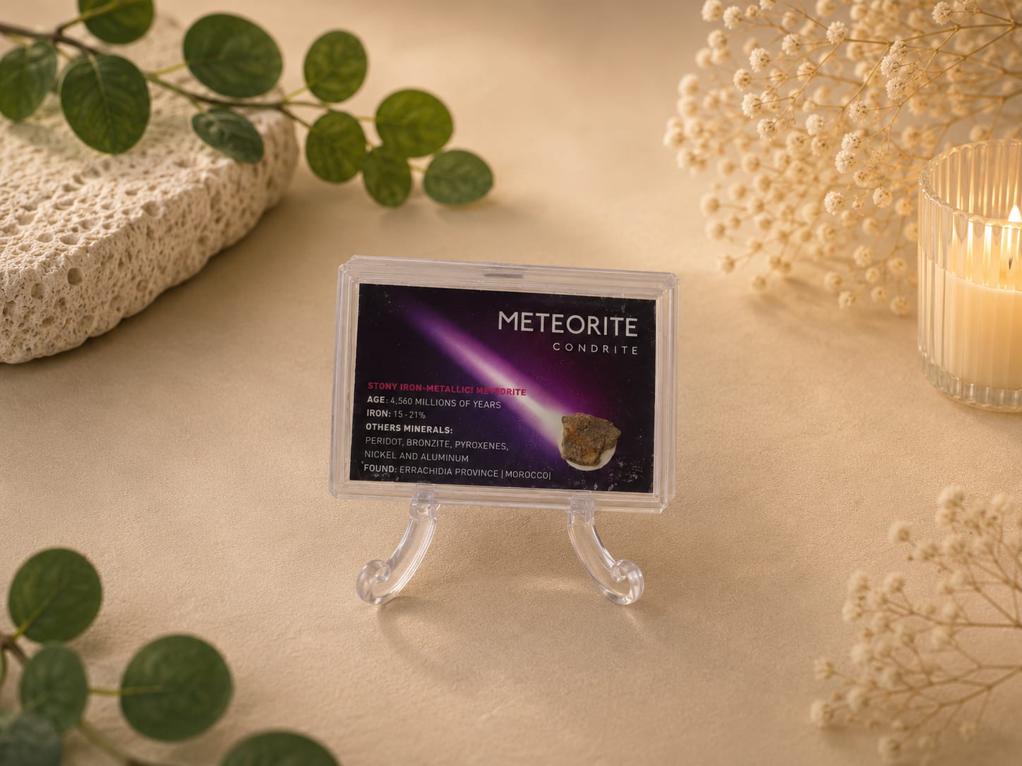 Meteorito Condrita