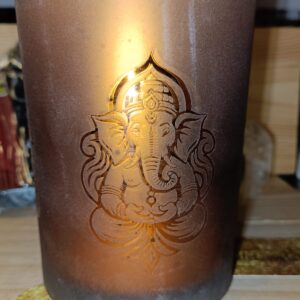 Portavelas Grande Ganesha