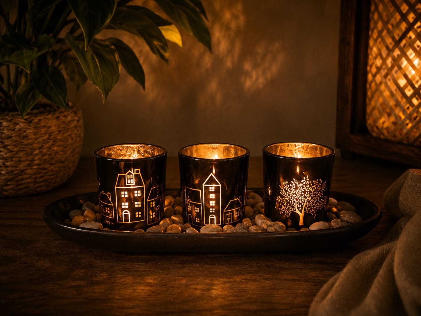 Porta velas Ciudad