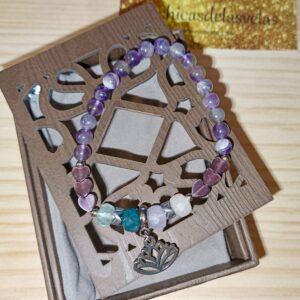 Pulsera Amatista con dije