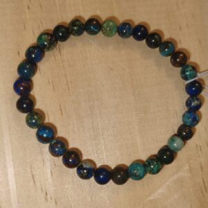 Pulsera Azurita 6mm
