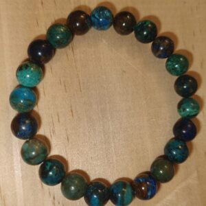 Pulsera Azurita 8mm