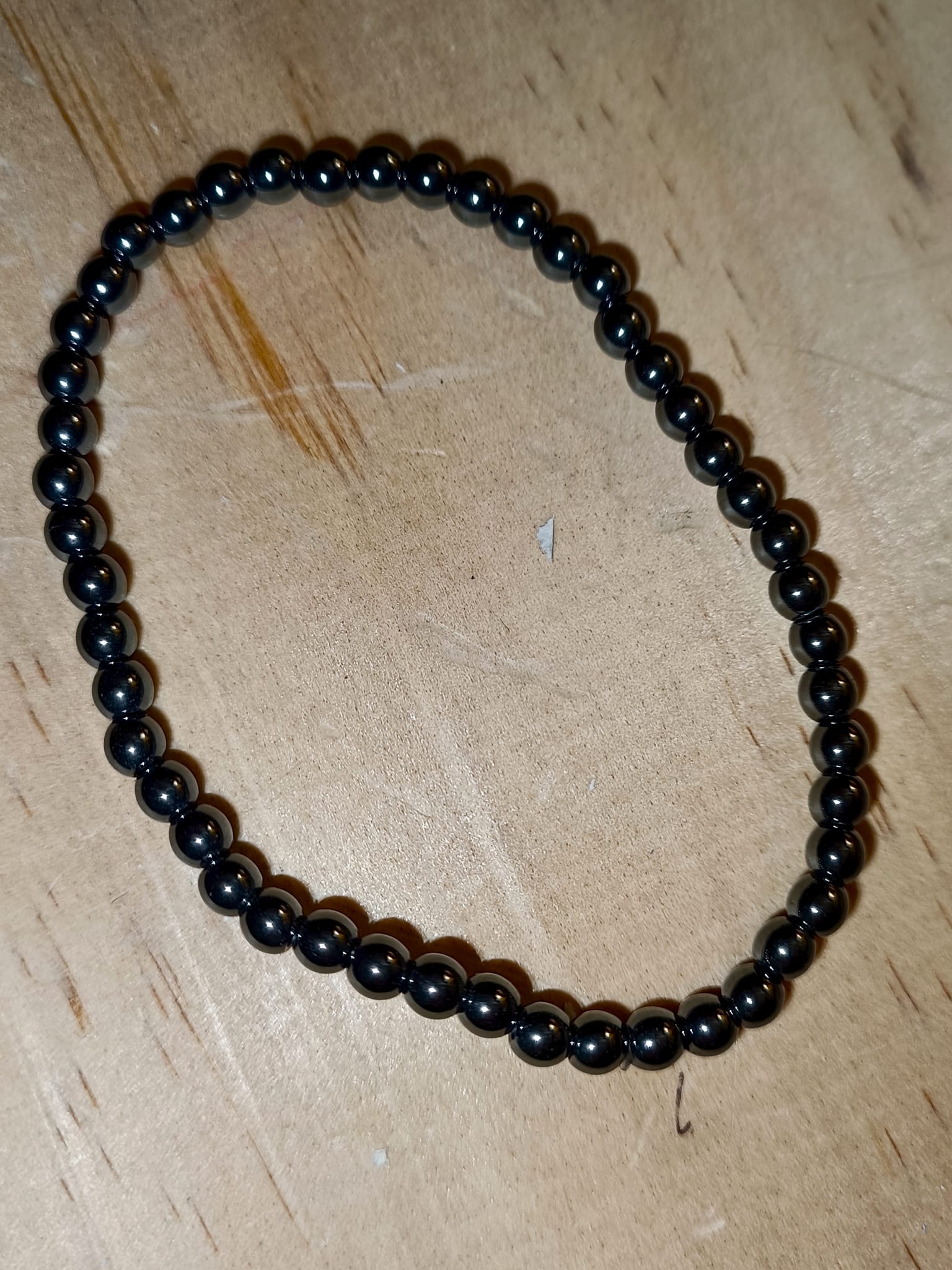 Pulsera Hematite 4mm