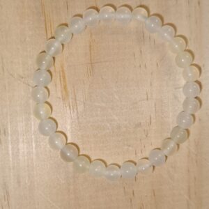 Pulsera Jade verde 6mm