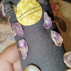 Pulsera puntas amatista