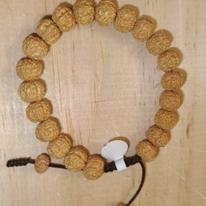 Pulsera Rudraksha adaptable
