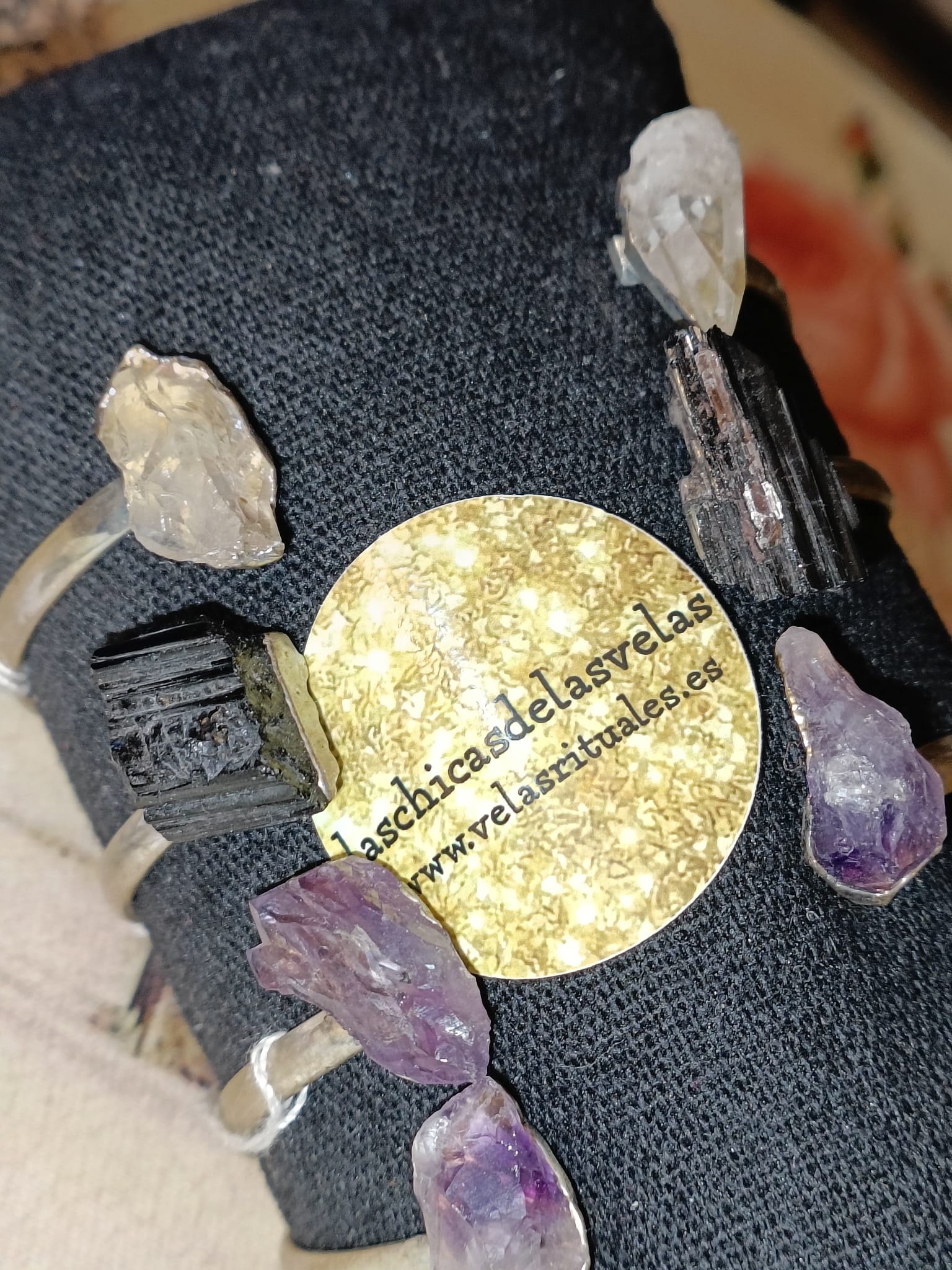 Pulsera Turmalina Radial