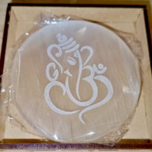 selenita placa Ganesha