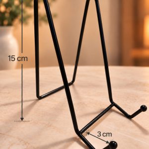 Soporte para minerales grandes metálico