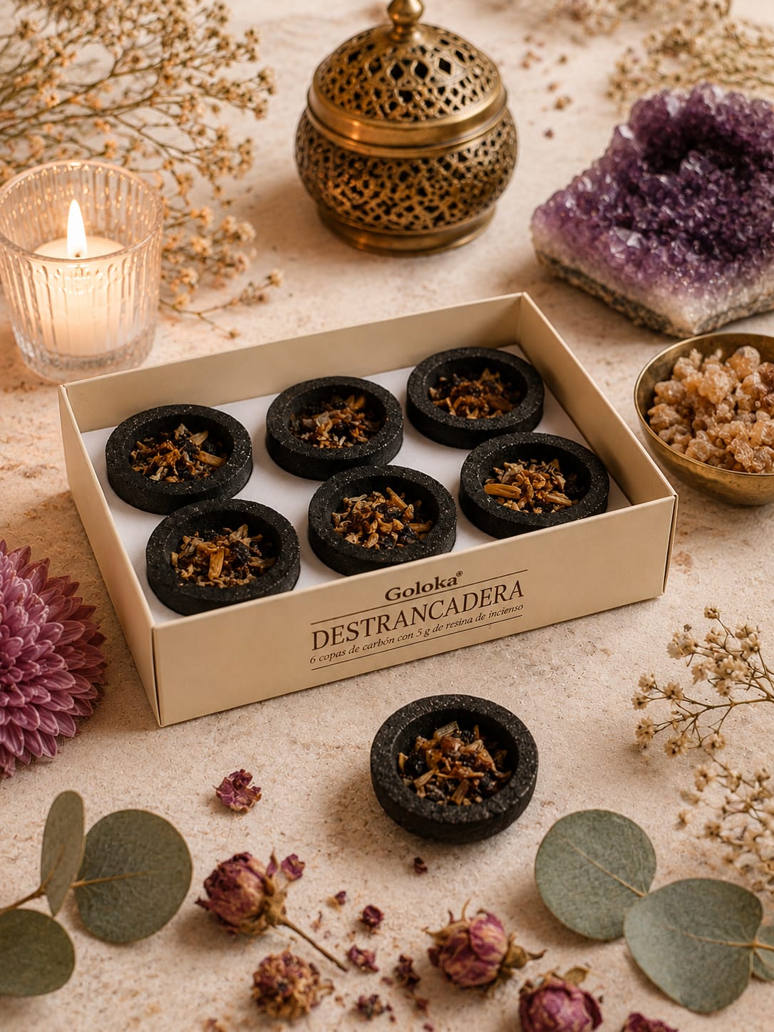 Copas de carbón - Destrancadera