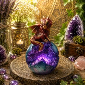 Figura Dragón   Lámpara