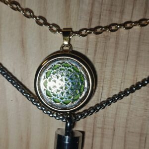 Collar para aromaterapia redondo