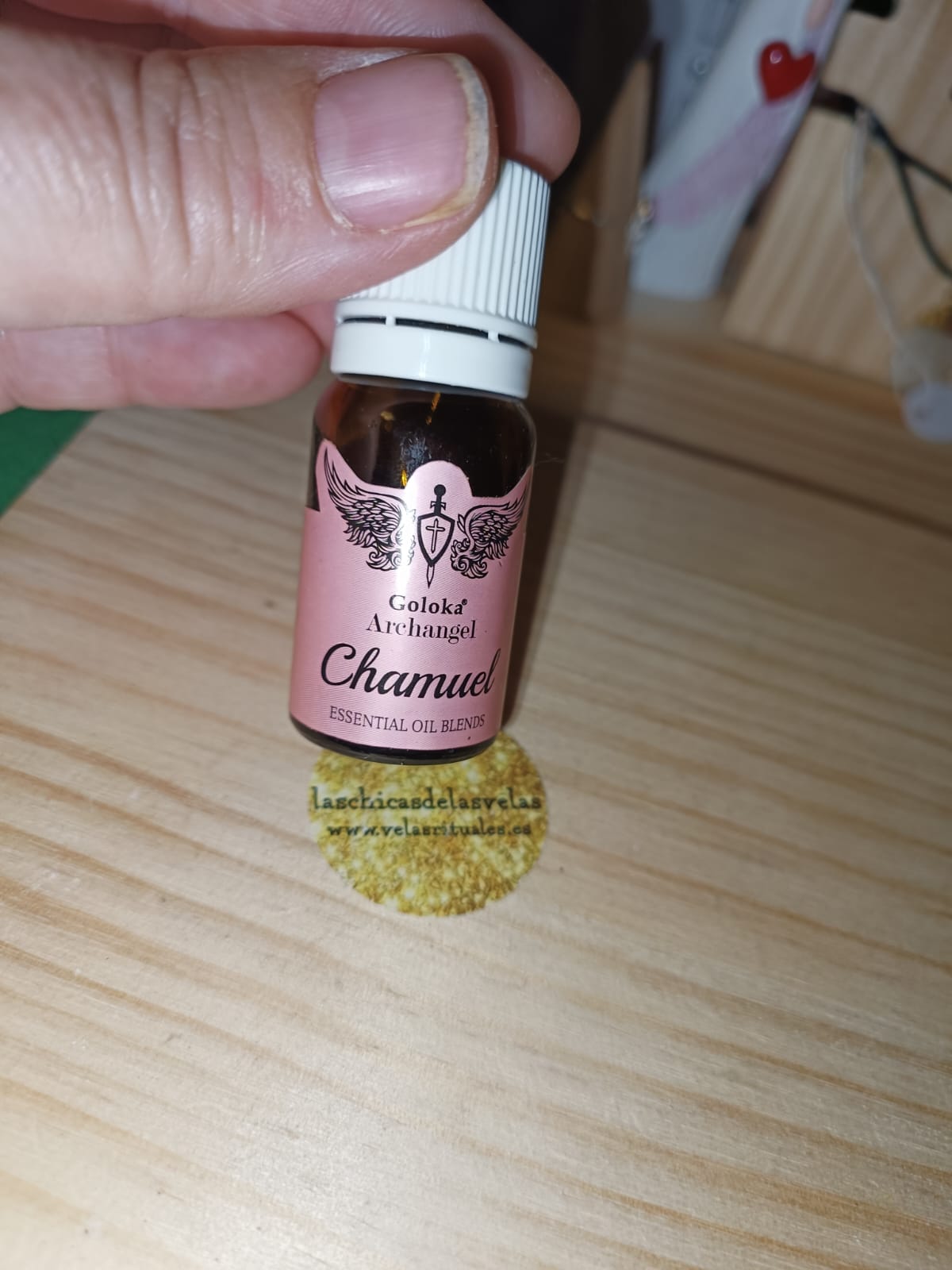 Aceite Arcángel Chamuel - perfume en aceite