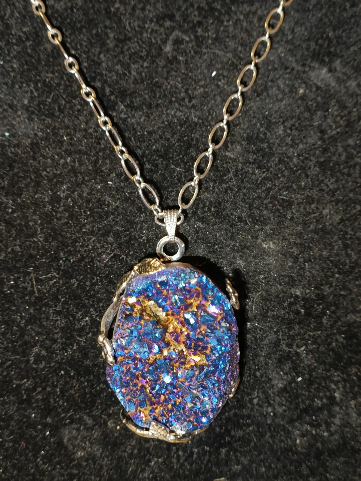 Colgante Aqua Aura azul oscuro
