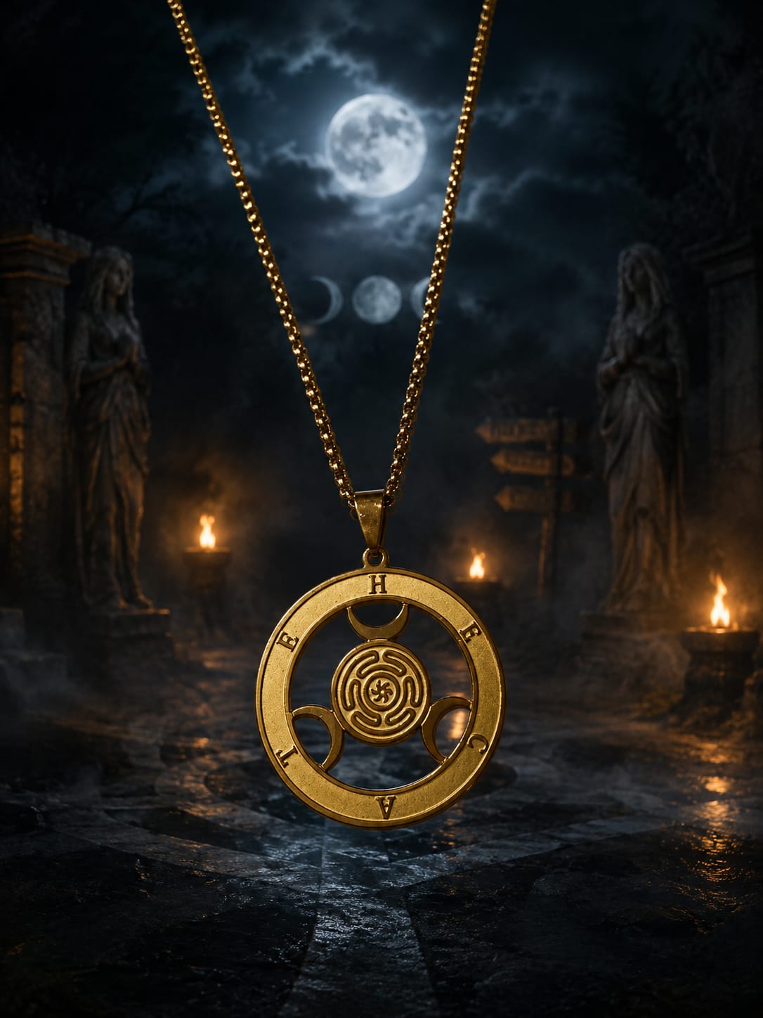 Collar Hecate dorado