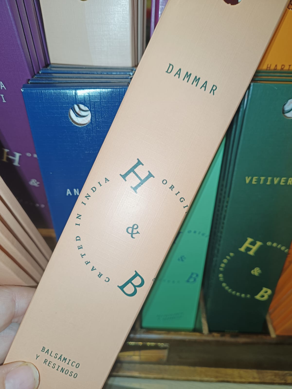 incienso Dammar