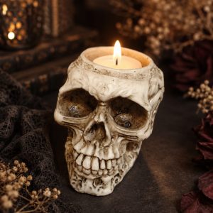 Porta velas Calavera