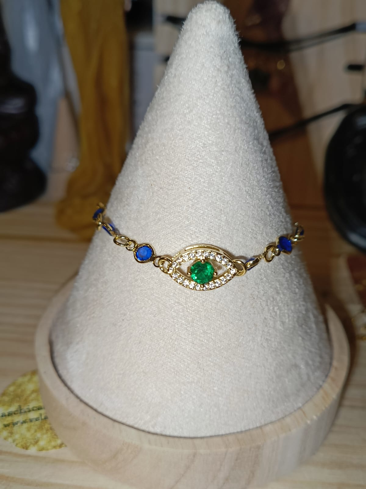 Pulsera ojo turco - verde