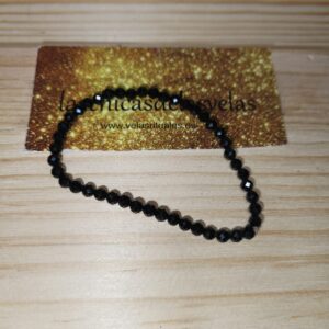 Pulsera facetada turmalina