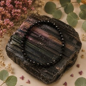 Pulsera turmalina facetada