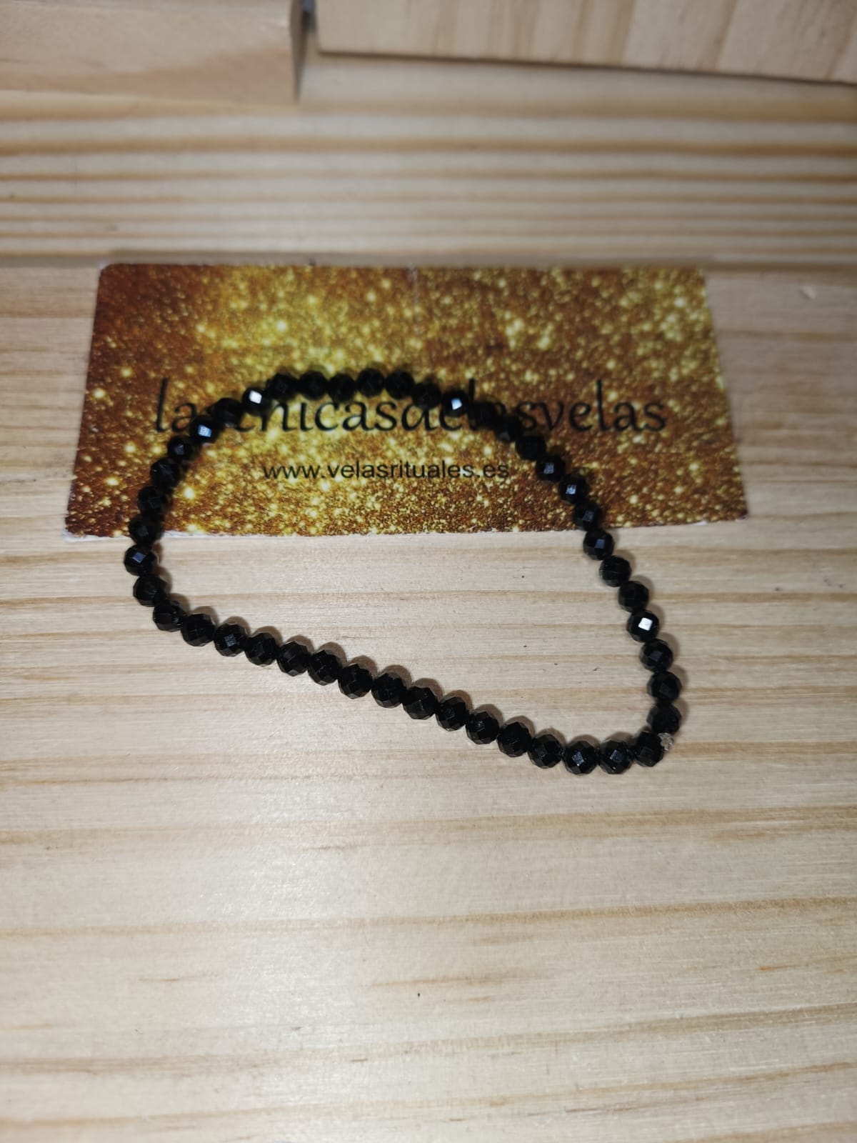 Pulsera facetada turmalina