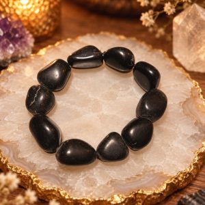 Pulsera Turmalina   piedras grandes     Protección