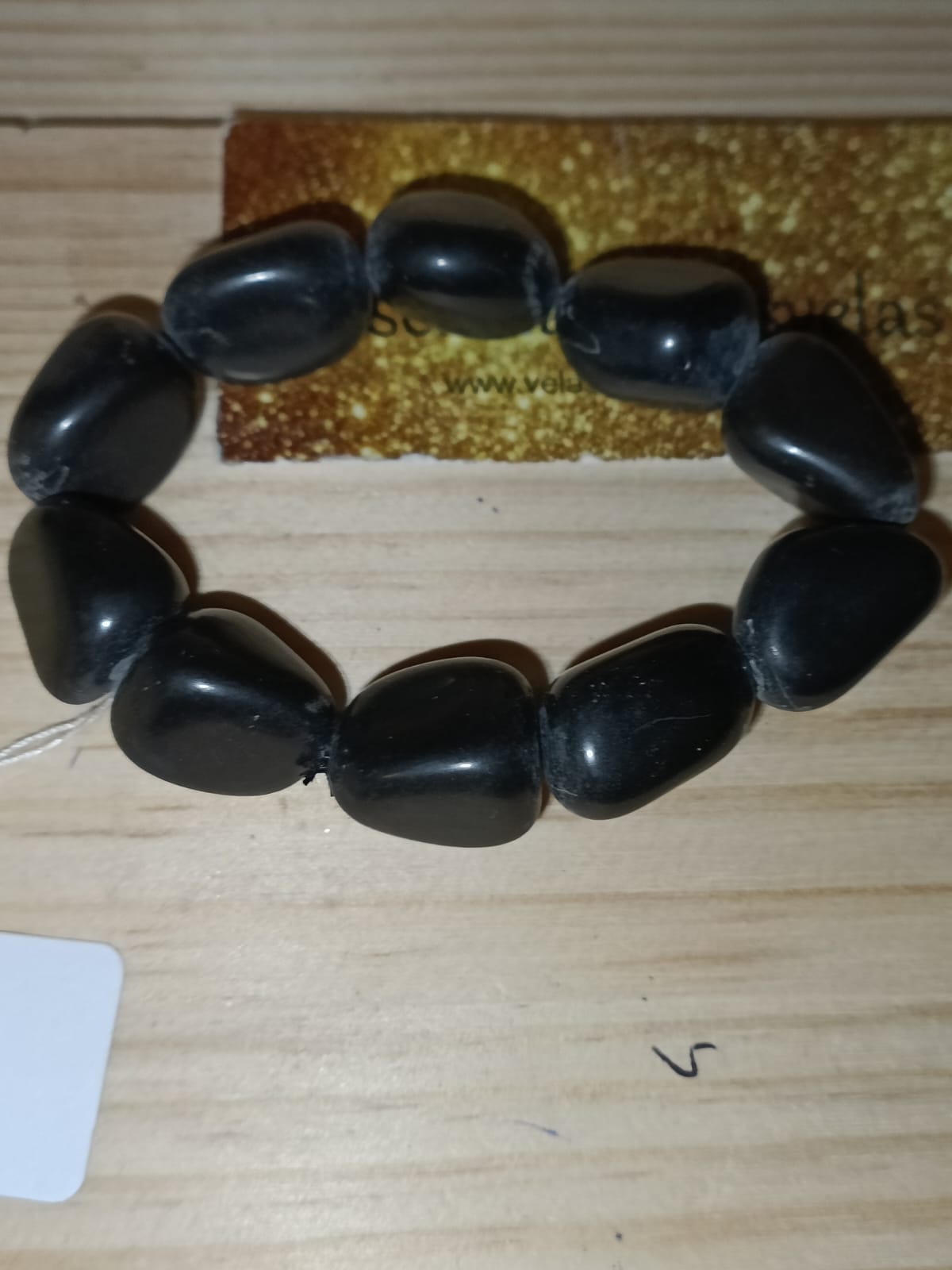 Pulsera Turmalina piedras grandes