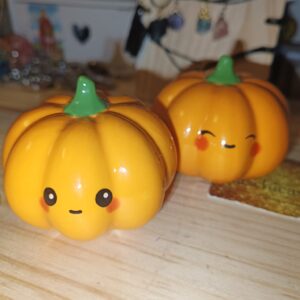 Salero y pimentero calabazas