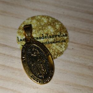 Collar San Judas Tadeo dorado
