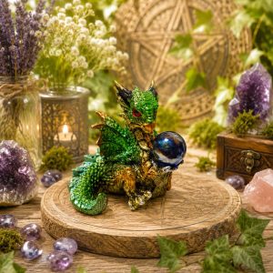 Dragón pequeño verde
