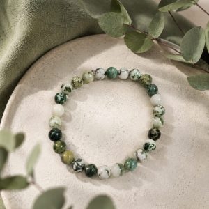Pulsera Ágata Árbol tamaño grande