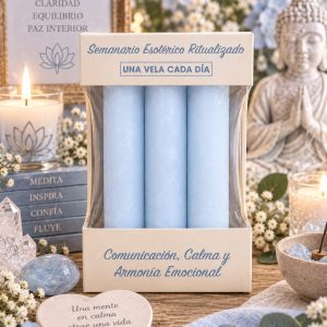 Velas esotéricas ritualizadas   Felicidad y Bienestar