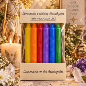 Velas esotéricas ritualizadas de los Arcángeles