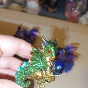 Dragón pequeño verde