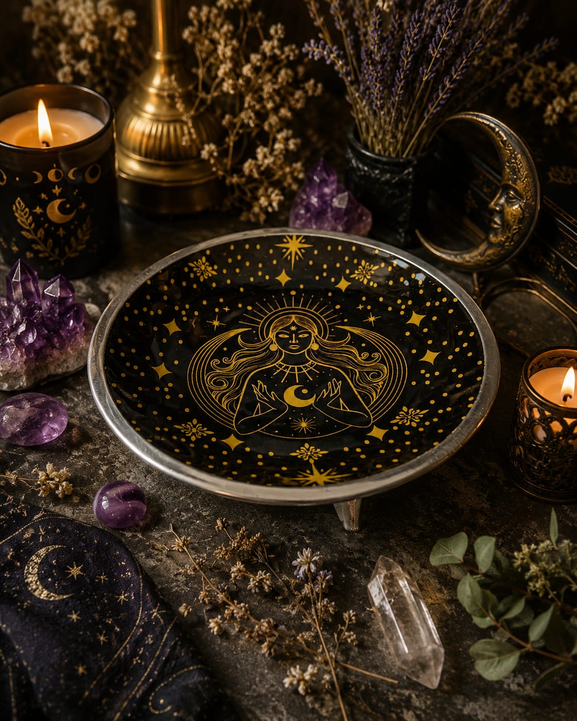 Plato ofrenda - Diosa lunar