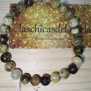 Pulsera Granate verde tamaño grande