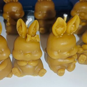 Vela cera de abeja conejos